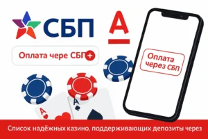 Онлайн-казино с пополнением через СБП (Альфа-Банк)